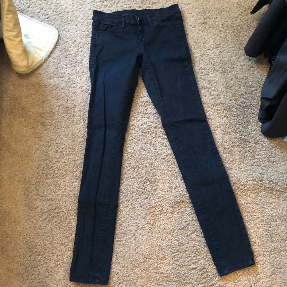 BDG size 26 twig mid rise faded black skinny pants